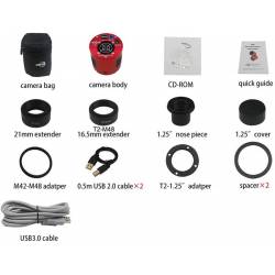 Caméra ZWO monochrome ASI1600MM Pro