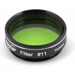 Filtre Kepler n°11 jaune vert 31.75mm (transmission 74%)