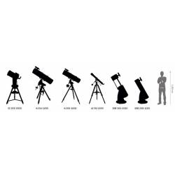 Télescope newton Sky-Watcher 250/1000 démultiplié sur EQ6-R Pro Go-To