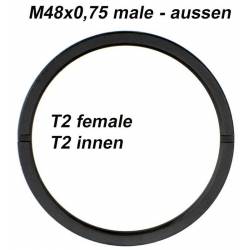 Bague T2 M48 profil 0