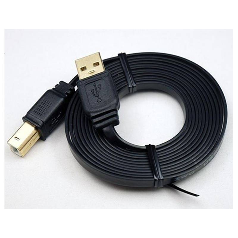 Câble plat ZWO USB2.0 type B vers type A, longueur 2m
