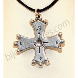 Bijou solaire Croix CO cristal
