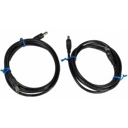 Pack de deux câbles jacks Pegasus Astro 2,1 mm vers 2,1 mm - PEG-CABL-2105