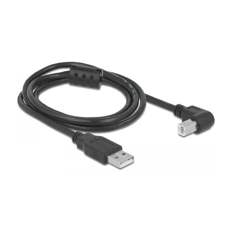 Câble 1m USB 2.0 coudé mâle type-A vers type-B Pegasus Astro - USB2B-1M