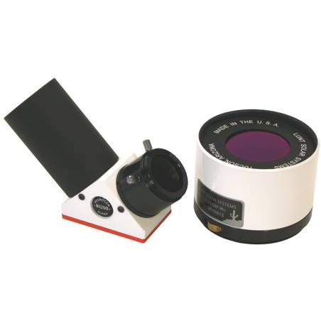 Filtre 50mm H-alpha Lunt LS50FHa / BF1200d2 avec filtre bloquant BF1200 en 2"