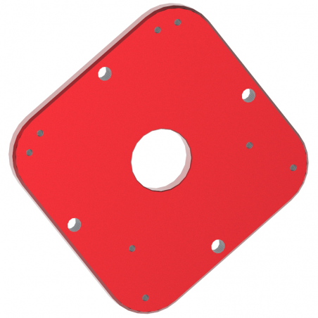 Adaptateur Prima Luce Lab pour monture Paramount MX sur colonne C120 - C120-PMX