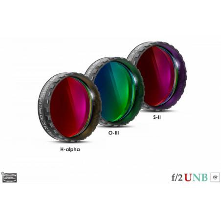 Filtres UNB SII - H-Alpha - OIII (SHO) 3,5 / 4 nm Baader 31,75 mm f/2 optimisés capteur CMOS - 2961680