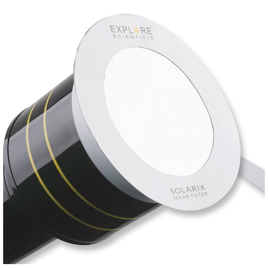 Frefgikty Filtre solaire noir de 3,2 cm pour télescope astronomique