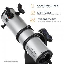 Télescope Dobson Celestron Starsense Explorer 130 mm