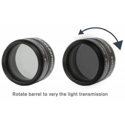 Filtre polarisant variable Celestron 31,75mm