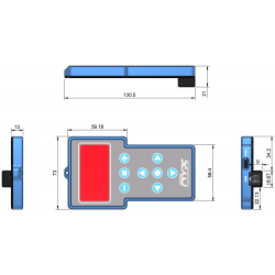 Raquette Pegasus Astro GOTO pour montures harmoniques NYX101 et NYX88 - NYX-HC