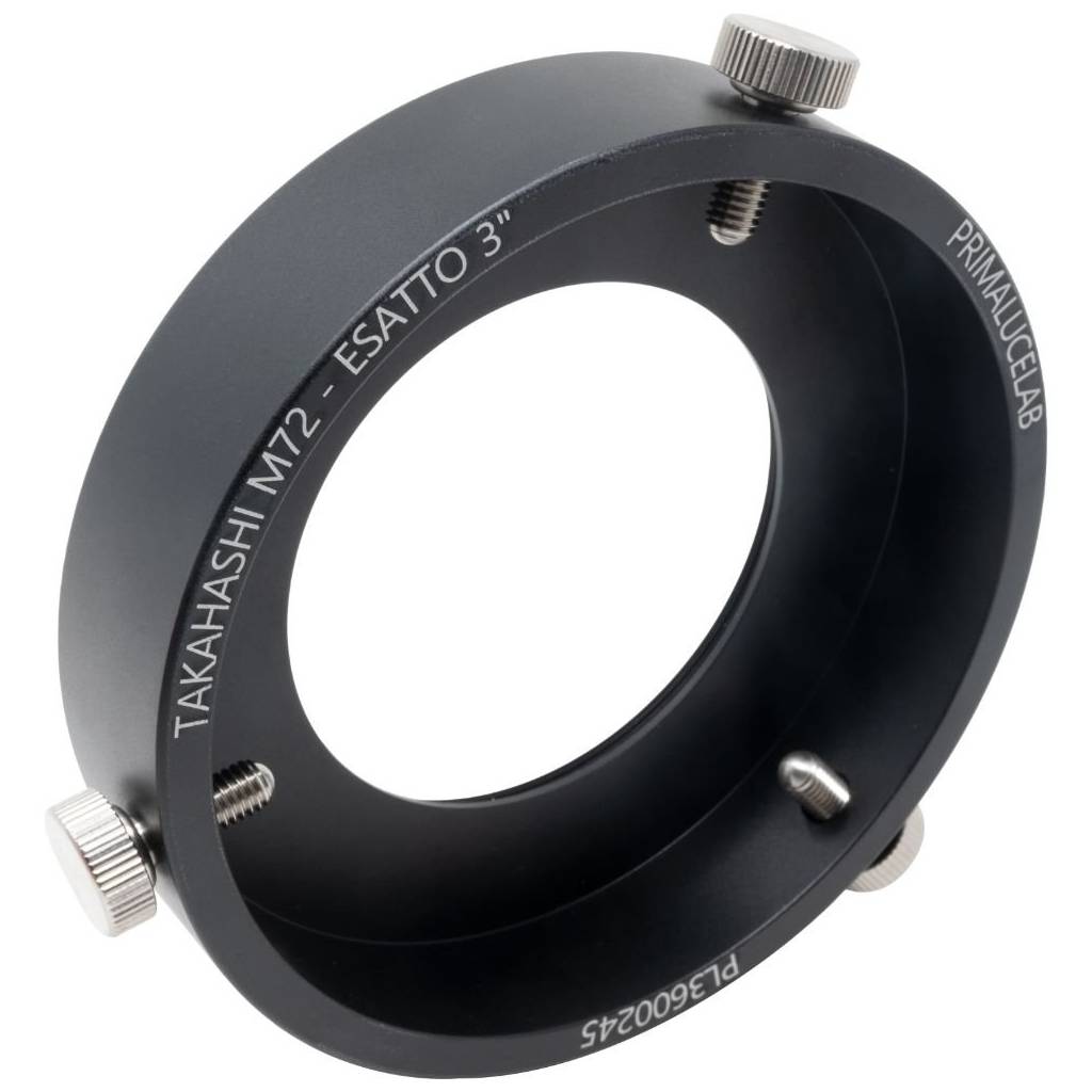 Bague adaptatrice Prima Luce Lab pour ESATTO 3" vers télescopes Takahashi - Filetage M72
