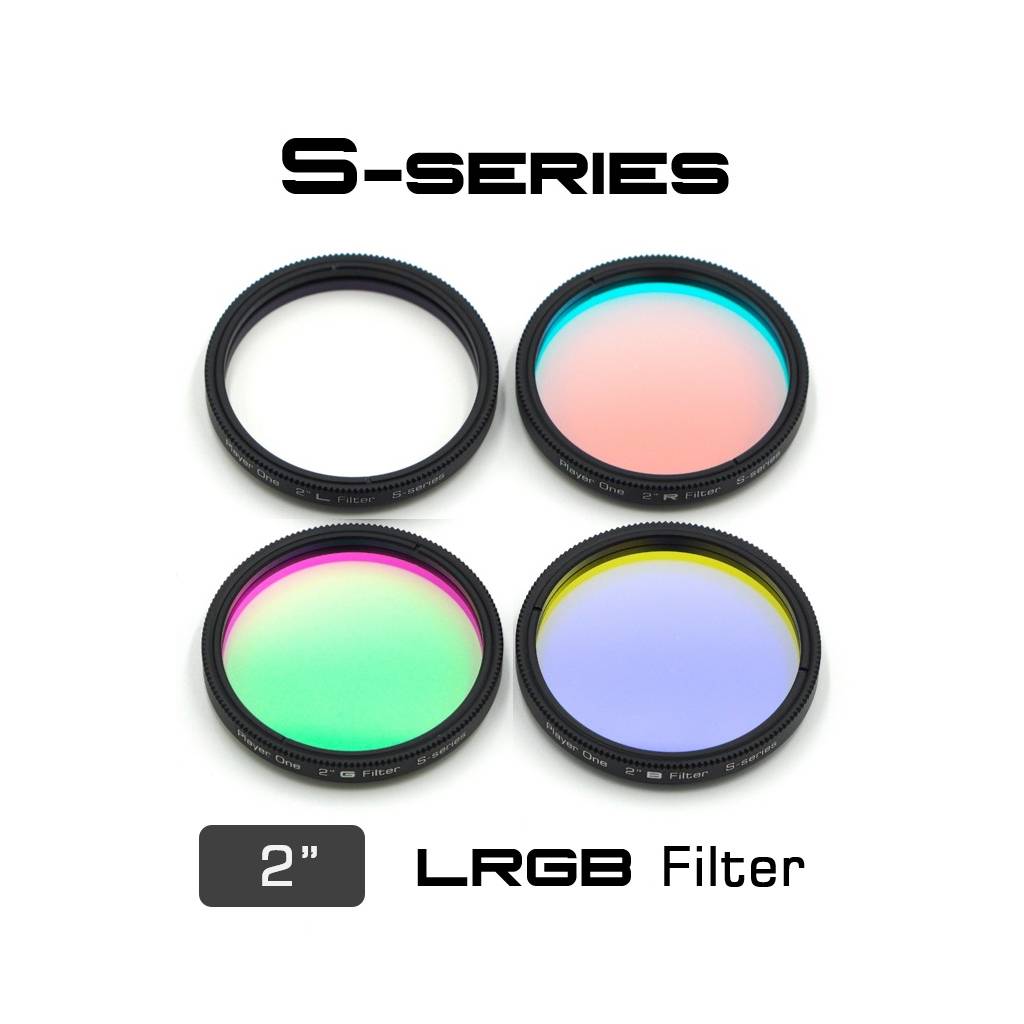 Jeu de 4 filtres Player One LRVB 2″ - series S