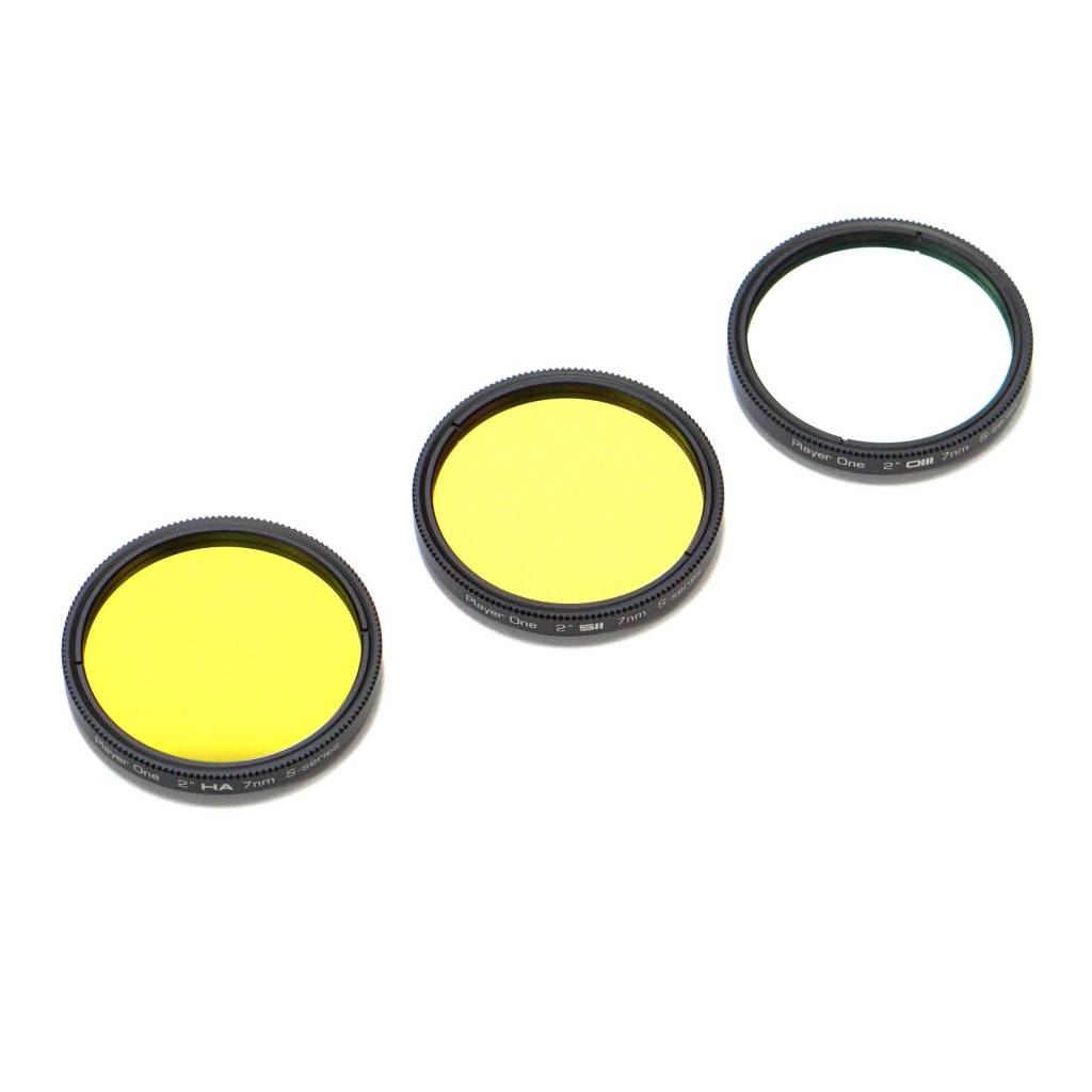 Jeu de 3 filtres Player One SHO 2″ - series S