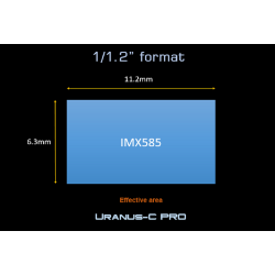 Caméra Player One URANUS-M Pro Monochrome - PO073
