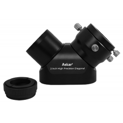 Renvoi coudé Askar diélectrique (99%) SCT + coulant 50,8 mm - AS-RC2SCT