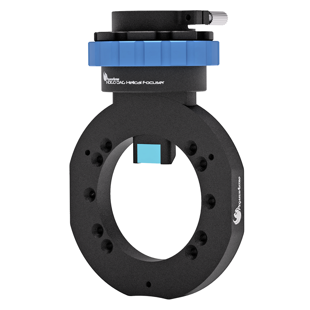 Diviseur Optique Guideur hors-axe INDIGO OAG avec focuseur hélicoïdal Pegasus Astro - PEG-INDIGOAGPREM