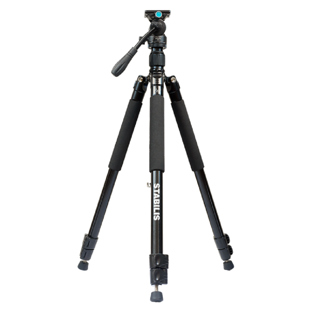 Trépied PERL Stabilis 350V carbone avec tête vidéo