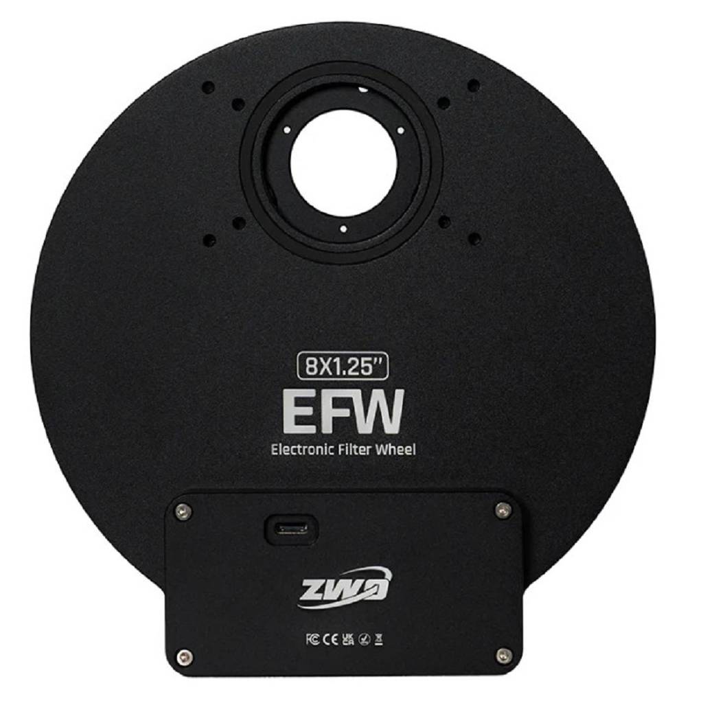 Roue à filtres ZWO EFW - Filtres 8 x 31,75 mm ou 8 x 31 mm
