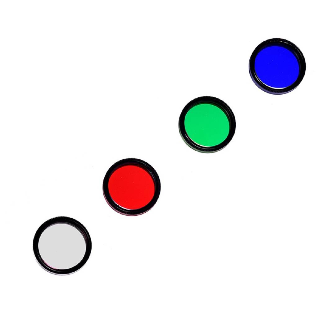 Jeu de 4 Filtres Luminance Rouge Vert Bleu LRGB / LRVB Antlia 31,75 mm