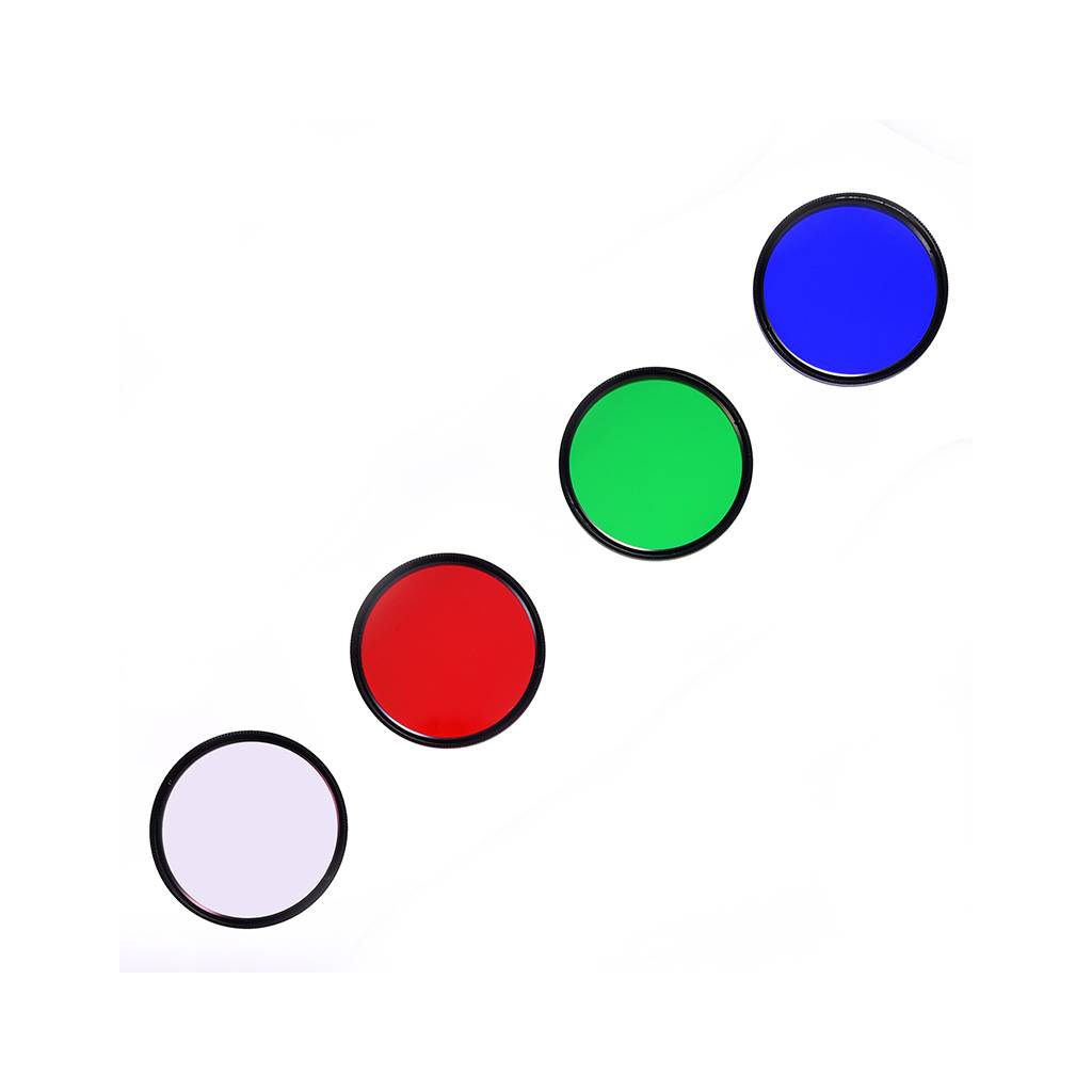Jeu de 4 Filtres Luminance Rouge Vert Bleu LRGB / LRVB Antlia 50,8 mm