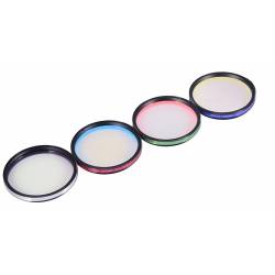 Jeu de 5 Filtres Luminance Rouge Vert Bleu LRGB Dark / LRVB Dark Antlia 50,8 mm