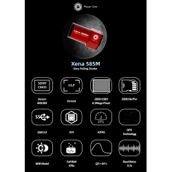 Caméra Player One XENA 585M Monochrome - PO079