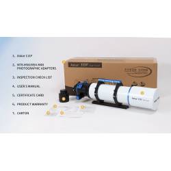 Lunette Apochromatique Askar APO 111F 111mm F/6,9 Quadruplet - Focuseur rotatif Rack&Pinion 3" askar sharstar