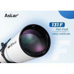 Lunette Apochromatique Askar APO 131F 131mm F/7,5 Quadruplet - Focuseur rotatif Rack&Pinion 3" askar sharstar