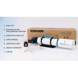 Lunette Apochromatique Askar APO 131F 131mm F/7,5 Quadruplet - Focuseur rotatif Rack&Pinion 3" askar sharstar