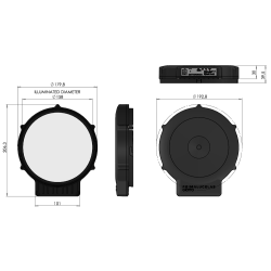 Ecran générateur de Flats GIOTTO Prima Luce Lab pour télescope Celestron Origin 6" - PLLGIOTTORG6