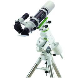 Lunette Sky-Watcher 80 ED Black Diamond démultiplié sur monture HEQ5-R Pro GOTO