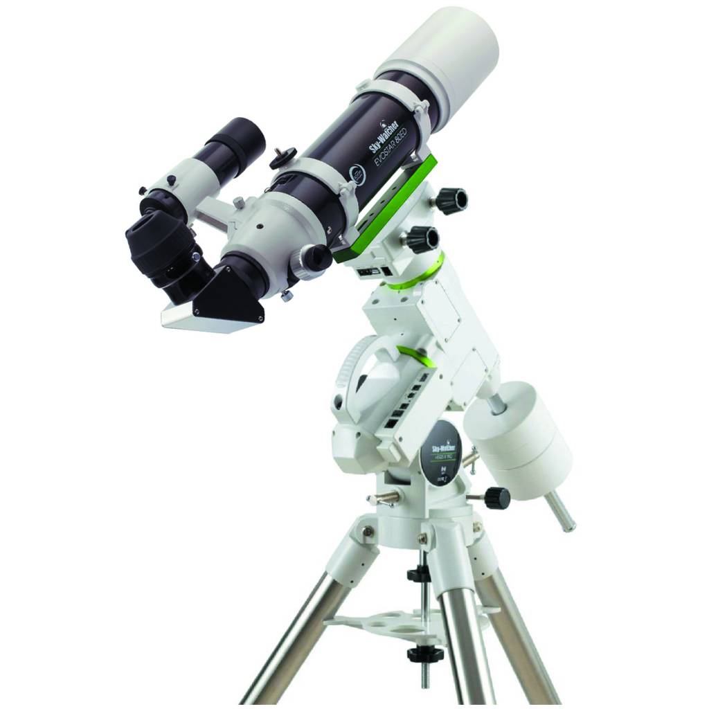 Lunette Sky-Watcher 80 ED Black Diamond démultiplié sur monture HEQ5-R Pro GOTO