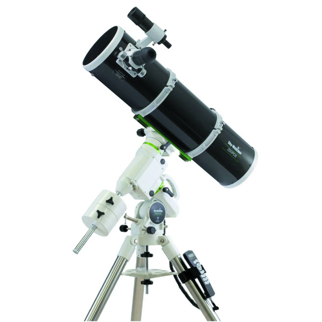 Télescope Newton Sky-Watcher 200/1000 DS Black Diamond sur HEQ5-R Pro GOTO