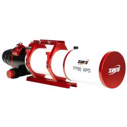 Lunette ZWO Apochromatique FF90 90mm F/6,8 Quadruplet - Focuseur rotatif Rack&Pinion 3"