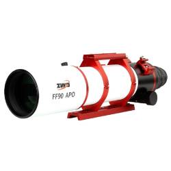 Lunette ZWO Apochromatique FF90 90mm F/6,8 Quadruplet - Focuseur rotatif Rack&Pinion 3"