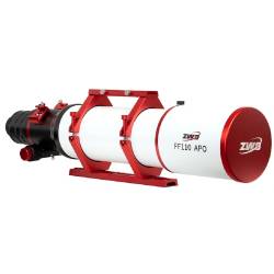 Lunette ZWO Apochromatique FF110 110mm F/7 Quadruplet - Focuseur rotatif Rack&Pinion 3"