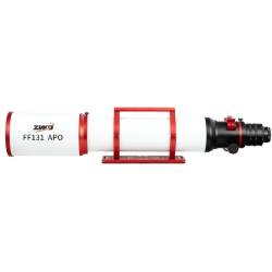 Lunette ZWO Apochromatique FF131 131mm F/7,5 Quadruplet - Focuseur rotatif Rack&Pinion 3"
