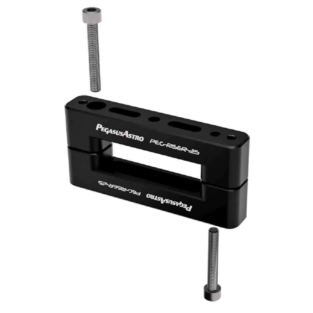 Supports pour queue d'aronde PEGASUS ASTRO 335 mm - PEG-RISER-25