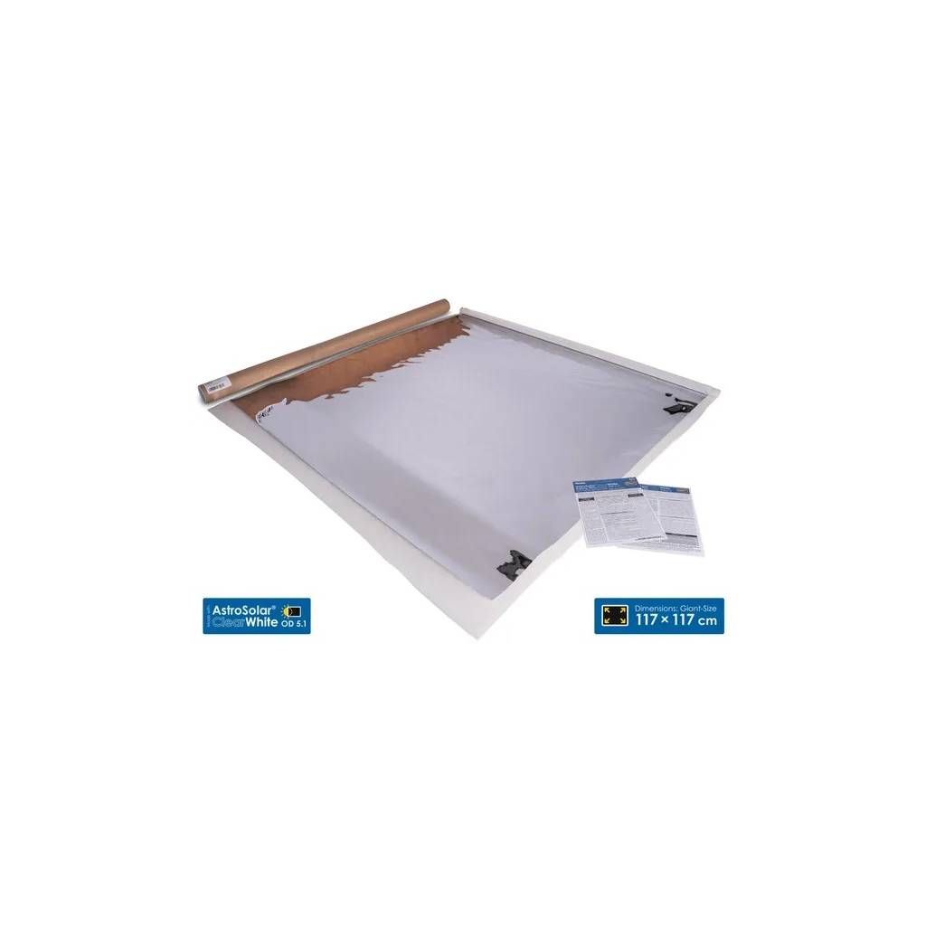 Feuille Filtre solaire Baader AstroSolar ClearWhite format 117x117cm Visuel - BA2422004