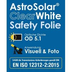 Feuille Filtre solaire Baader AstroSolar ClearWhite ASBF de 80mm pour jumelles - 2423028