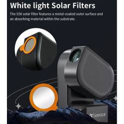 Filtre solaire ZWO pour télescope Seestar S30 et S30 PRO