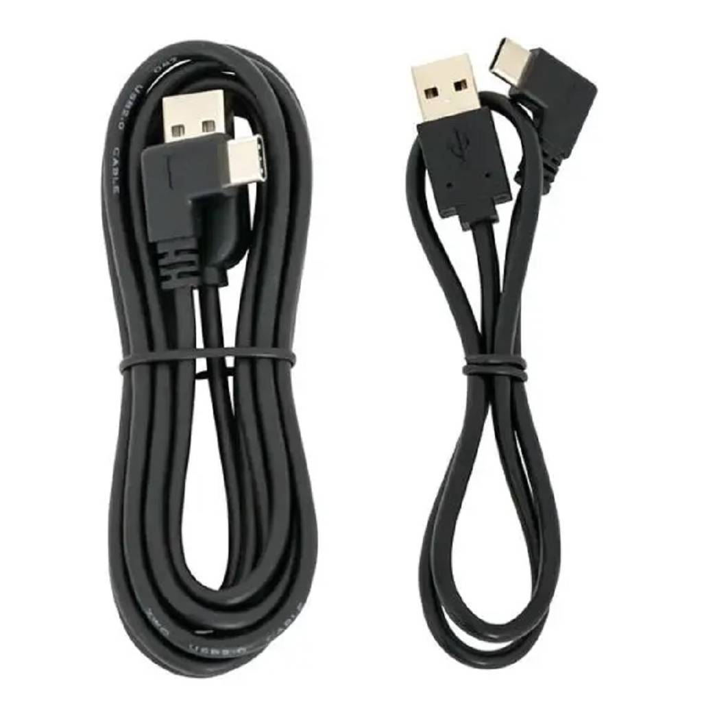 Lot de 2 câbles plats ZWO USB2.0 type C vers type A, longueur 2 m et 50 cm