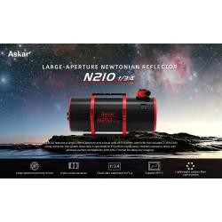 Télescope Askar SharpStar Astrographe Newton N210 Carbone à F/3,6